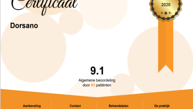 qDNA Certificaat 2020 – Cijfer 9,1